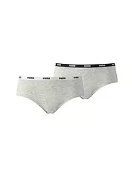 PUMA | Damen Unterhosen Hipster 2er Pkg. | Gris