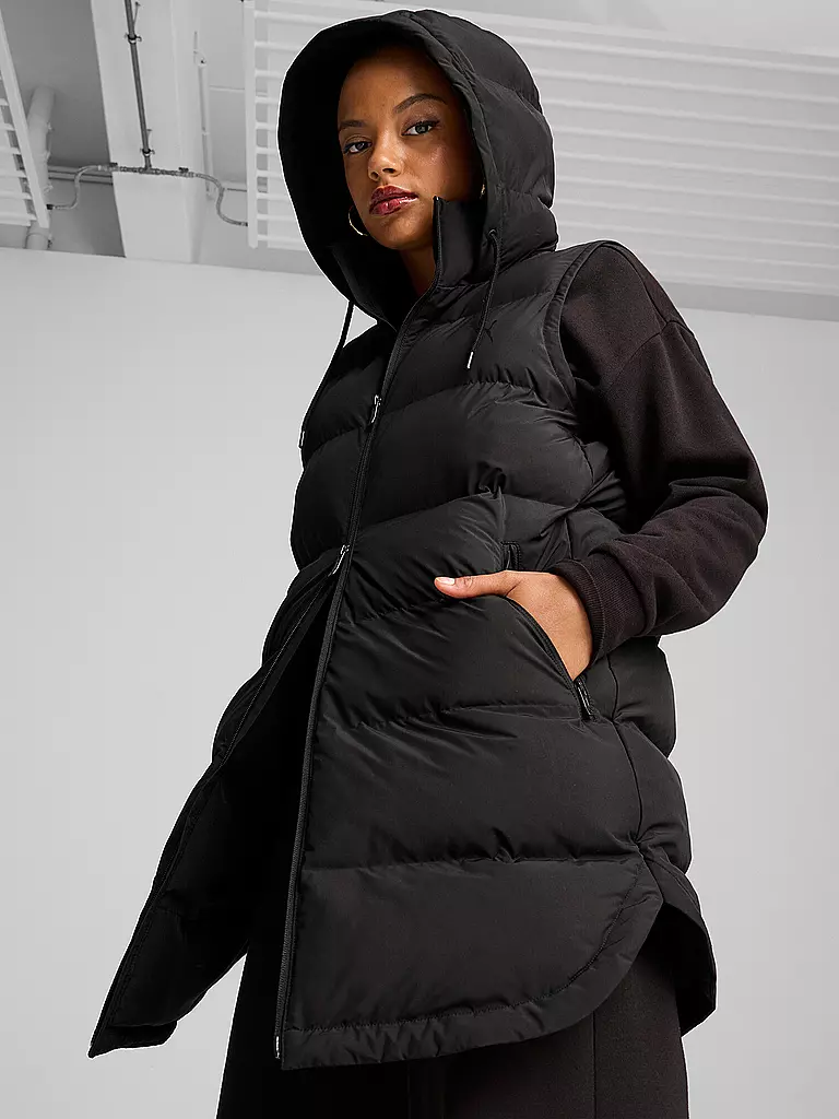PUMA | Damen Weste Mono | Noir