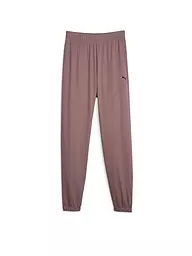 PUMA | Damen Yogahose Studio Unwind | Rouge foncé