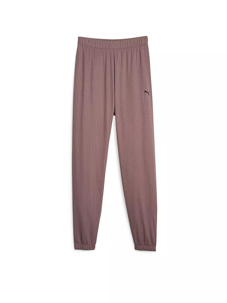 PUMA | Damen Yogahose Studio Unwind | Rouge foncé