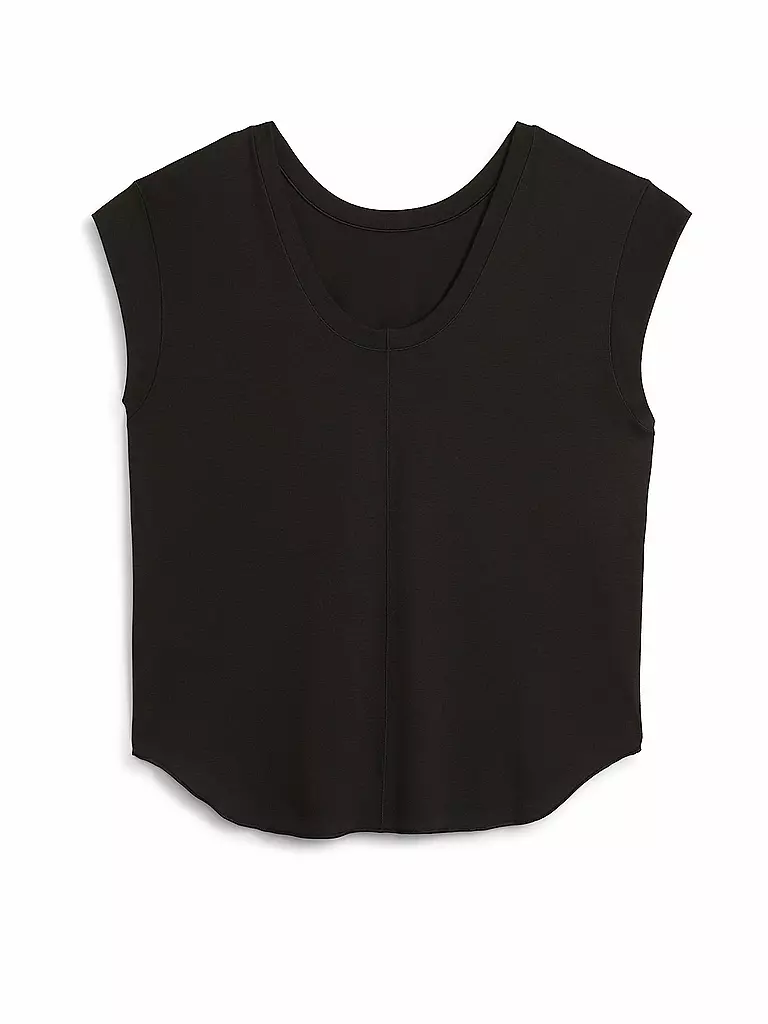 PUMA | Damen Yogashirt Studio Foundations | Noir