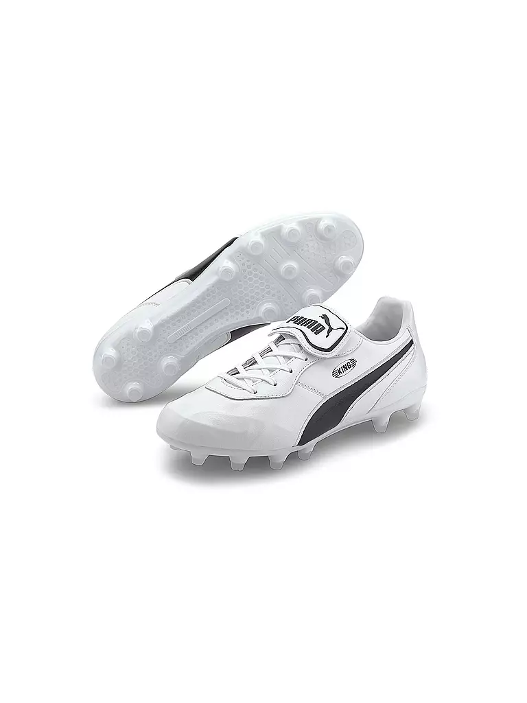 PUMA | Fußballschuhe Nocken KING Top FG | Blanc