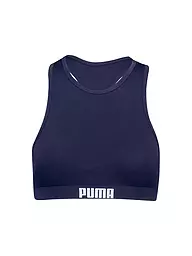 PUMA | Haut de bikini racerback pour femme | Bleu foncé