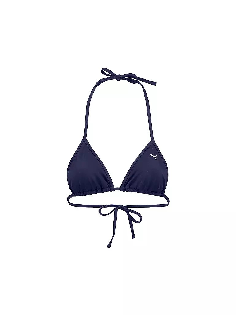 PUMA | Haut de bikini triangle femme | Bleu foncé