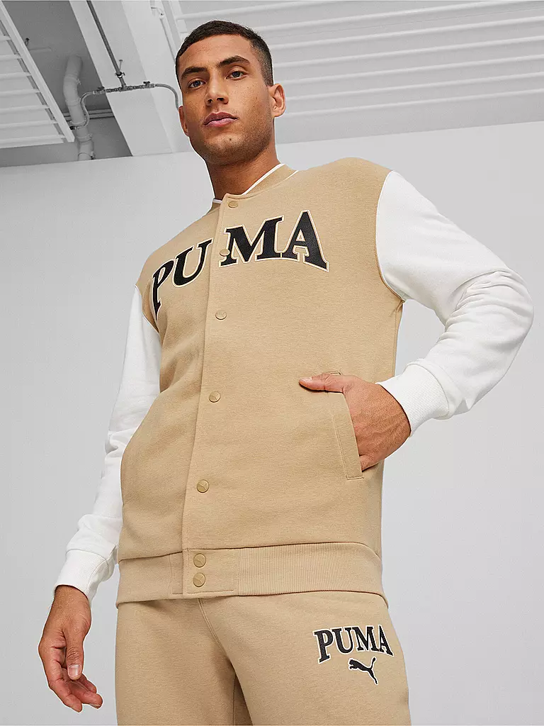 PUMA | Herren Sweatjacke Squad | Camel