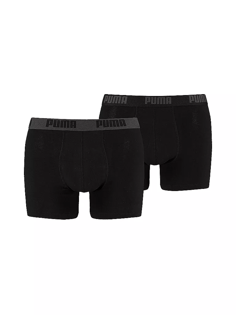 PUMA | Herren Unterhosen Boxer 2er Pkg. | Noir