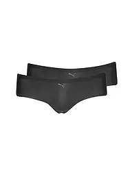 PUMA | Hipster Femme Seamless Microfibre Lot de 2 | Noir