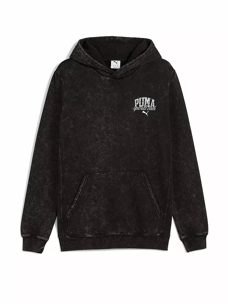 PUMA | Hoodie Homme Class Washed | Noir