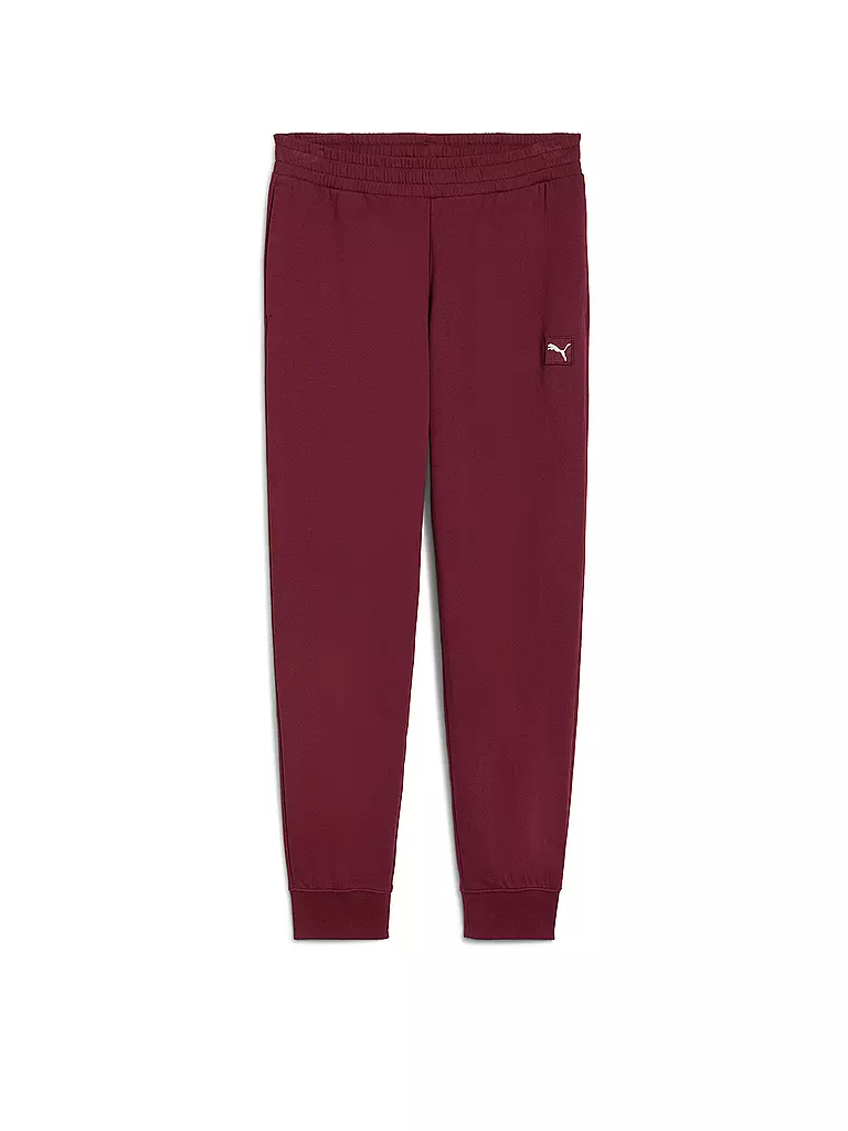 PUMA | Jogging ESS ELEVATED pour femmes | Rouge foncé