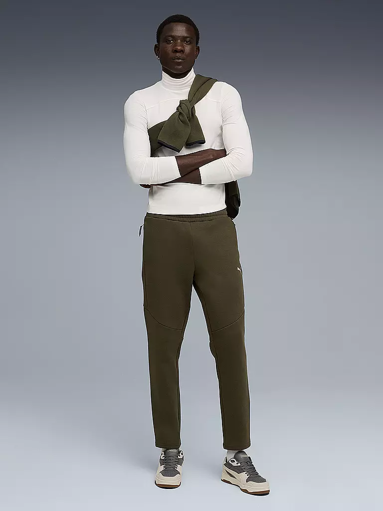 PUMA | Jogging EVOSTRIPE homme | Olive