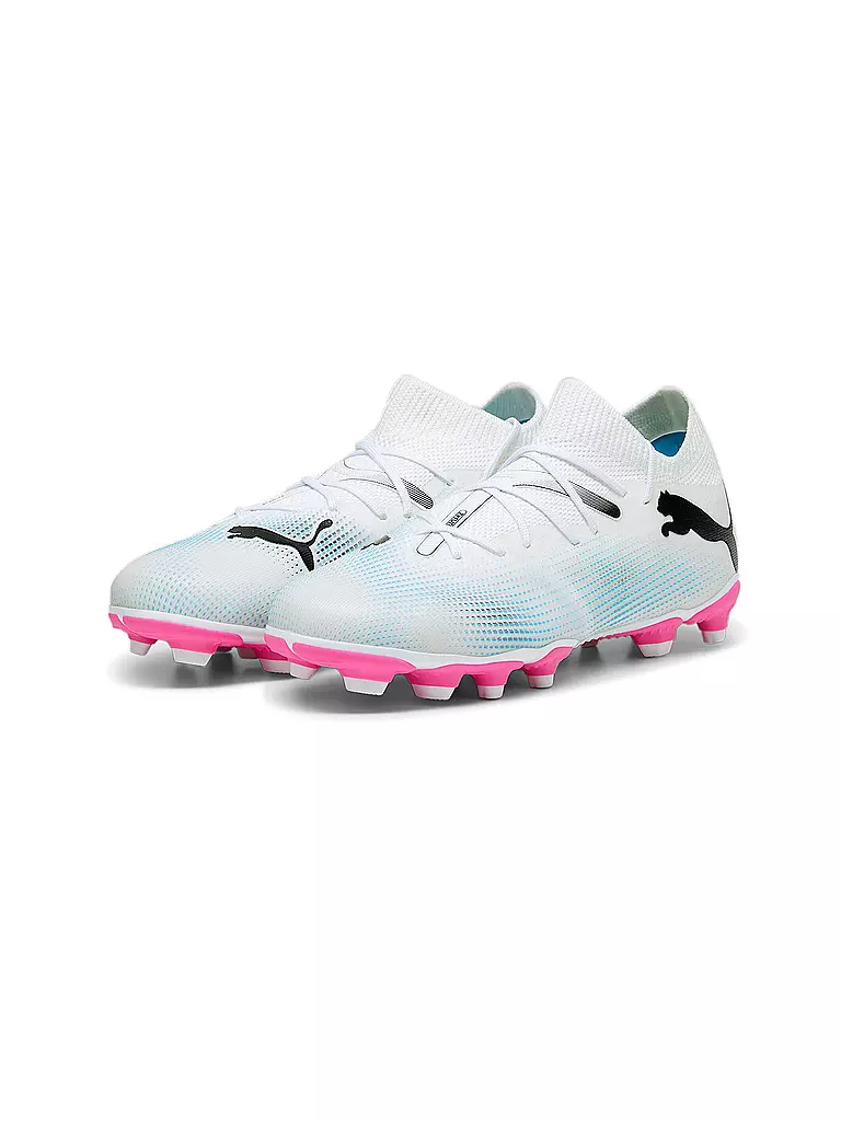 PUMA | Kinder Fußballschuhe Future 7 Match FG/AG | Blanc