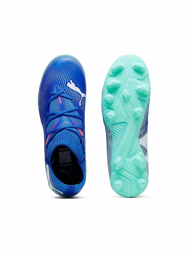 PUMA | Kinder Fußballschuhe Nocken Future 7 Match FG/AG | Turquoise