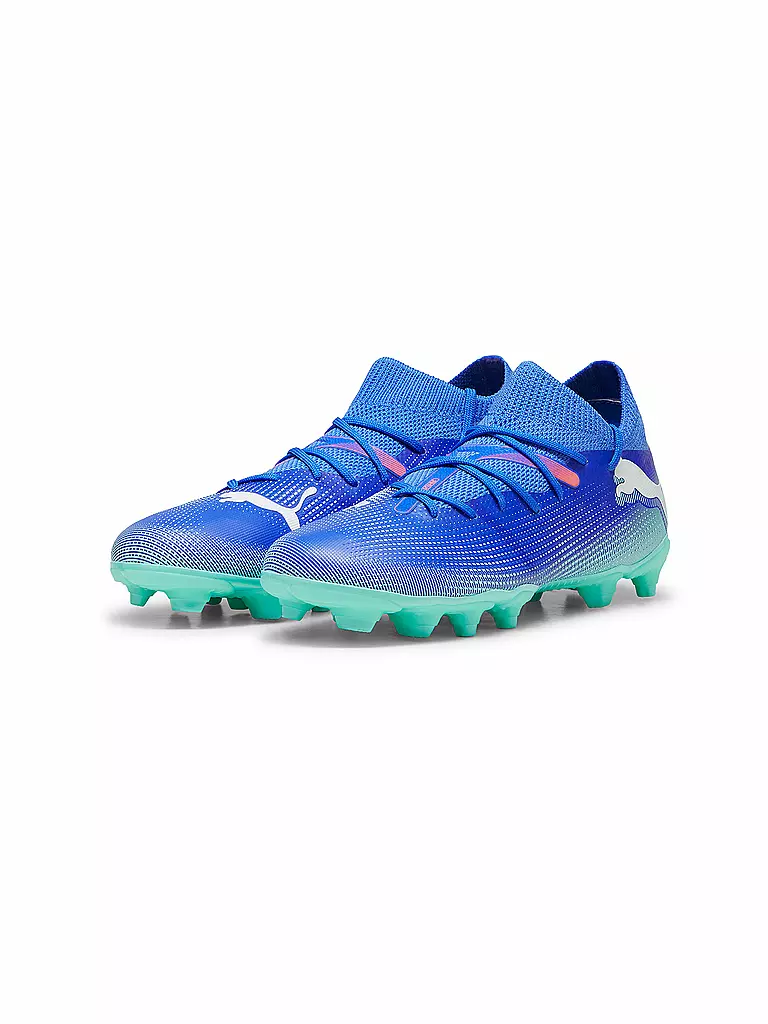 PUMA | Kinder Fußballschuhe Nocken Future 7 Match FG/AG | Turquoise