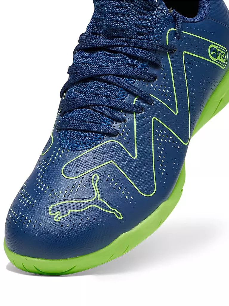 PUMA | Kinder Hallen-Fußballschuhe Future Play IT | Bleu foncé