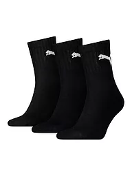 PUMA | Lot de 3 paires de chaussettes coupe classique | Noir
