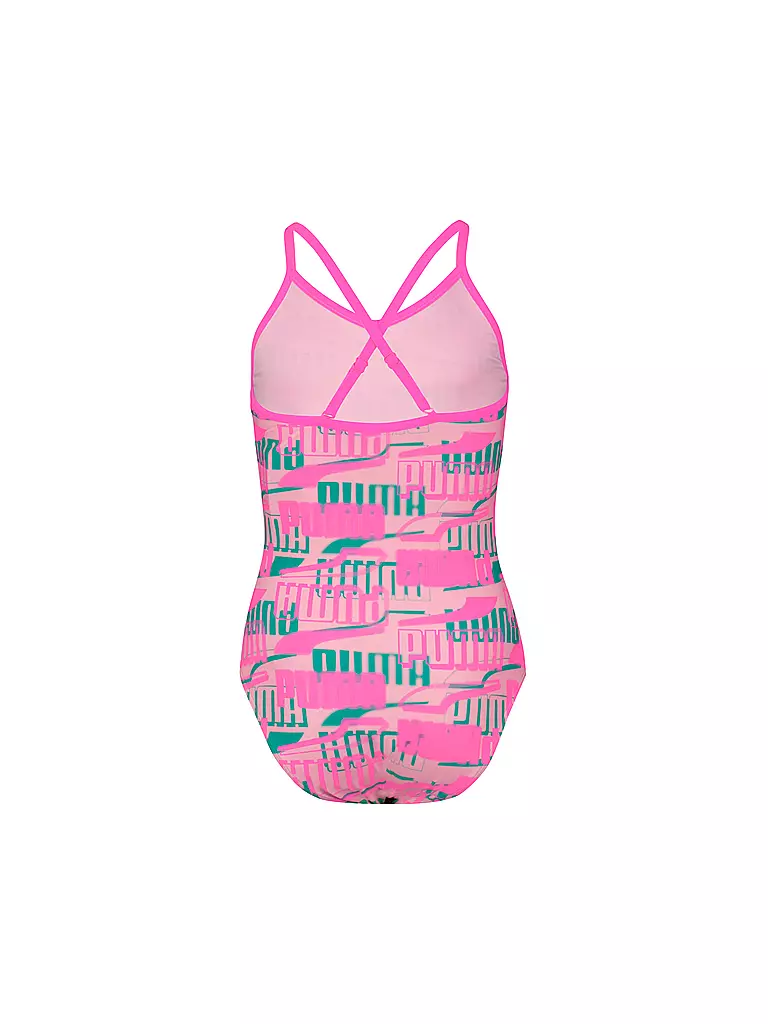PUMA | Mädchen Badeanzug Printed | Rose vif