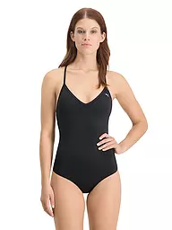 PUMA | Maillot de bain femme col en V | Noir