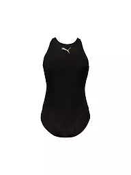 PUMA | Maillot de bain femme dos nageur | Noir