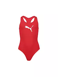 PUMA | Maillot de bain fille dos nageur | Rouge