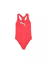 PUMA | Maillot de bain fille dos nageur | Rose vif