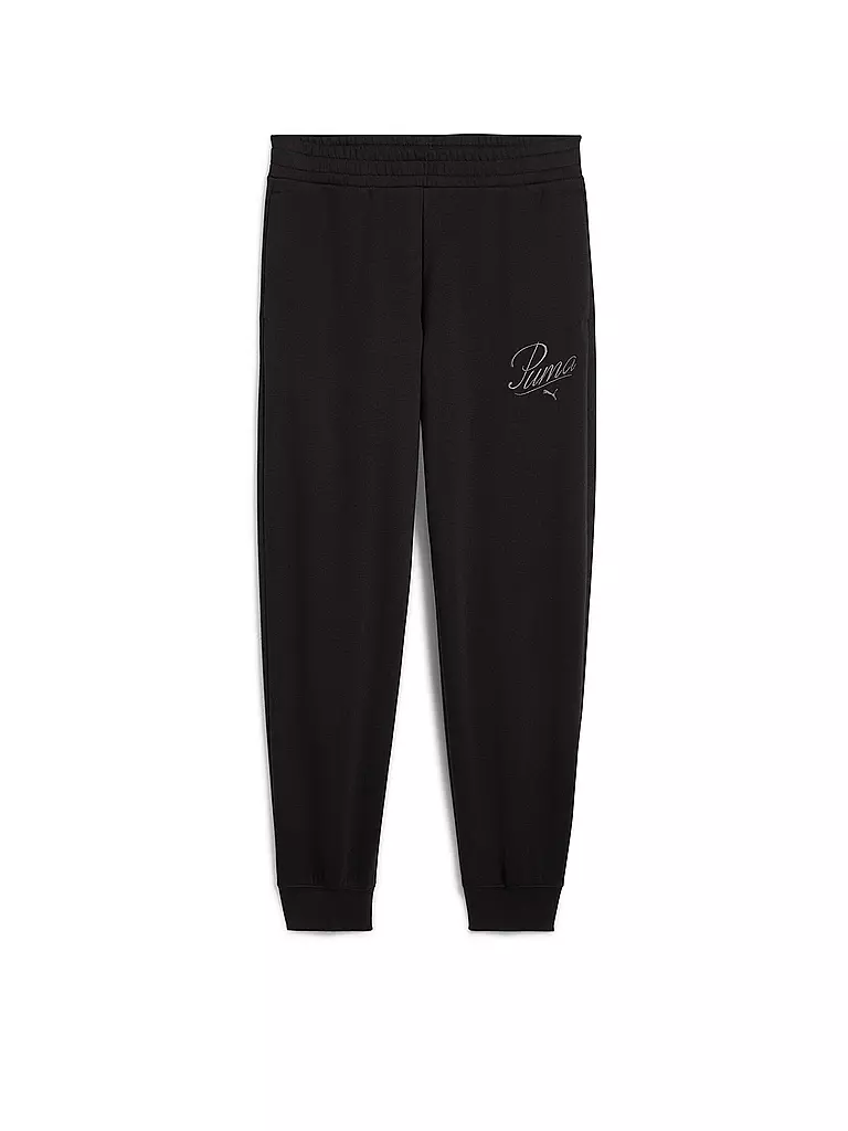 PUMA | Pantalon de jogging femme ESS SCRIPT Comfort | Noir