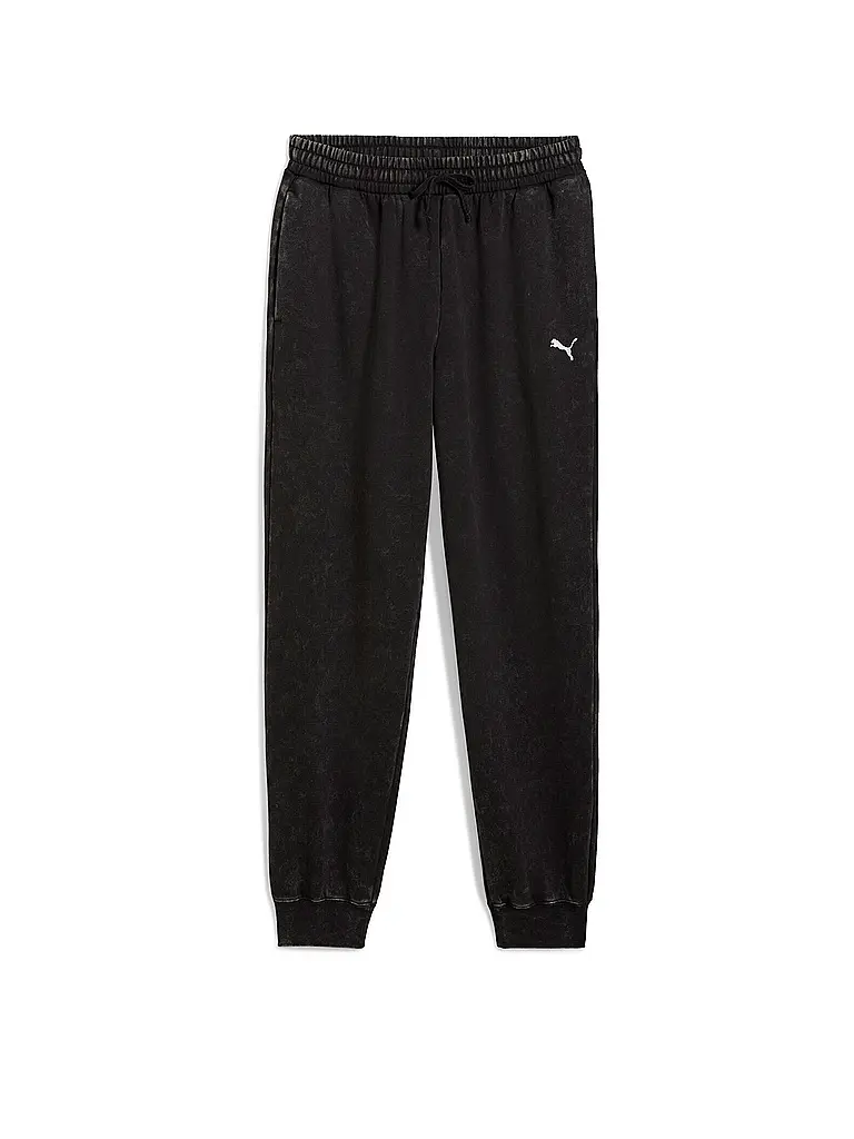 PUMA | Pantalon de jogging homme ESS ELEVATED Relaxed Wash | Noir
