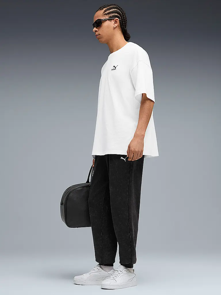 PUMA | Pantalon de jogging homme ESS ELEVATED Relaxed Wash | Noir