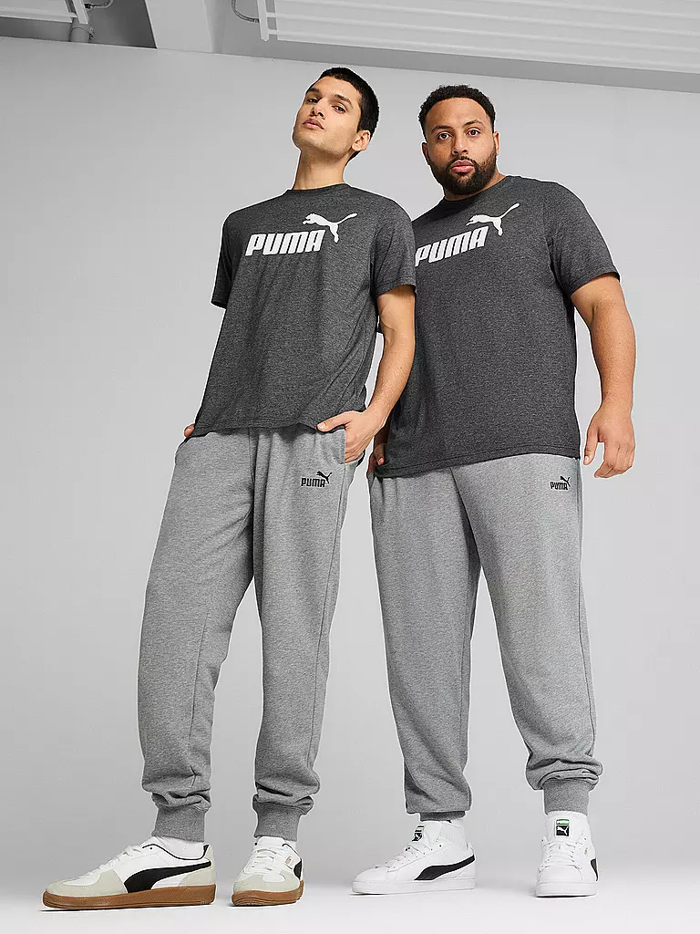 PUMA | Pantalon de jogging molletonné homme avec logo | Gris