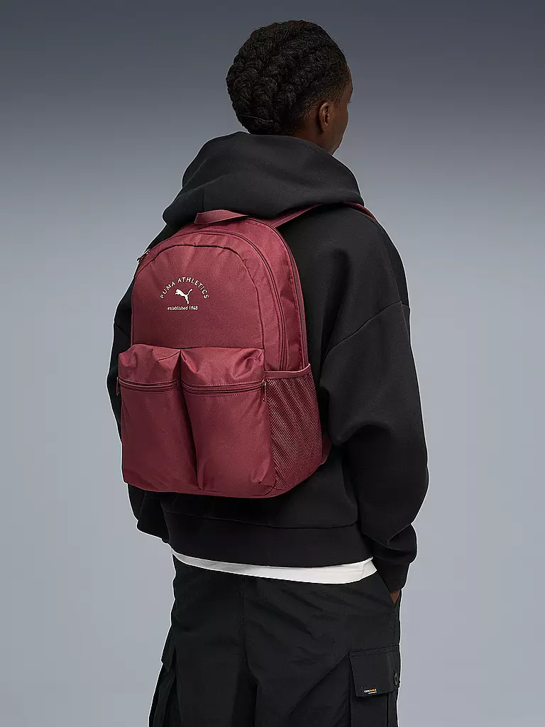 PUMA | Sac à dos Phase Class | Rouge foncé