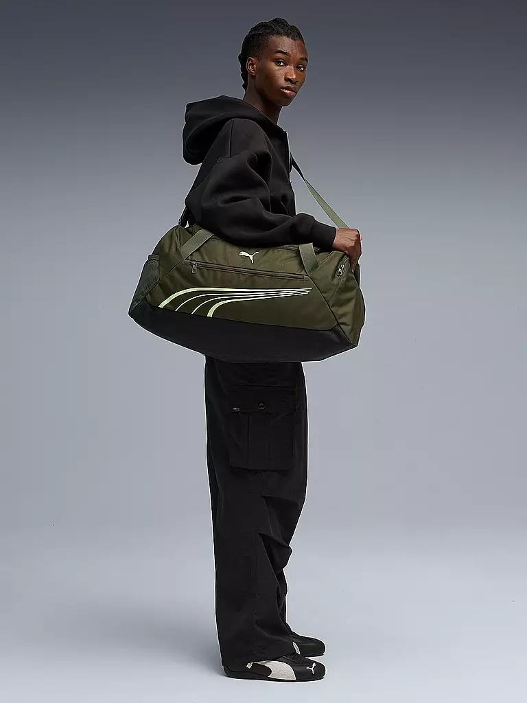 PUMA | Sac de sport Fundamental Medium | Olive
