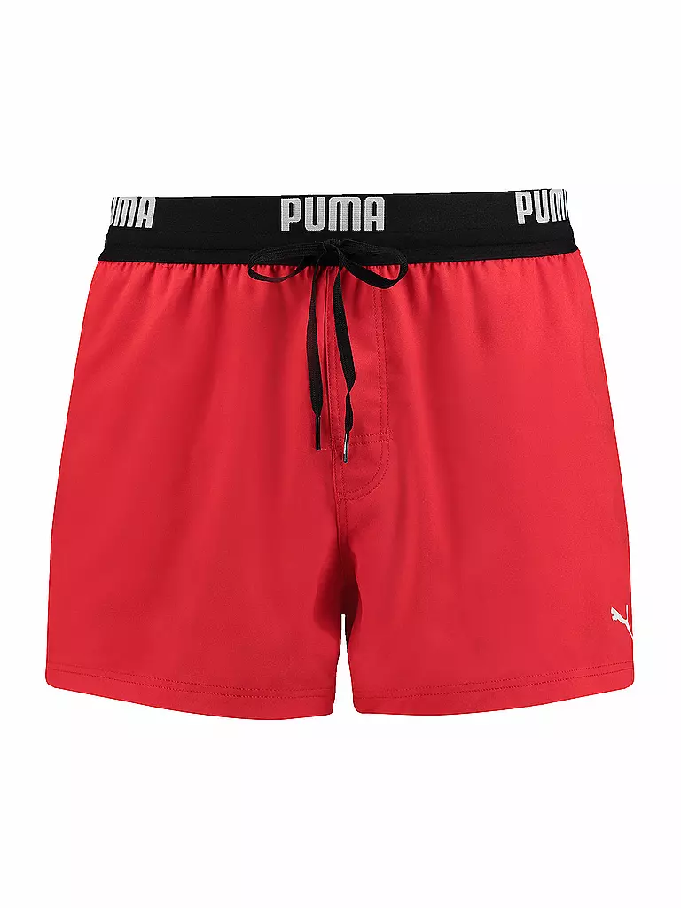 PUMA | Short de bain logo homme | Rouge
