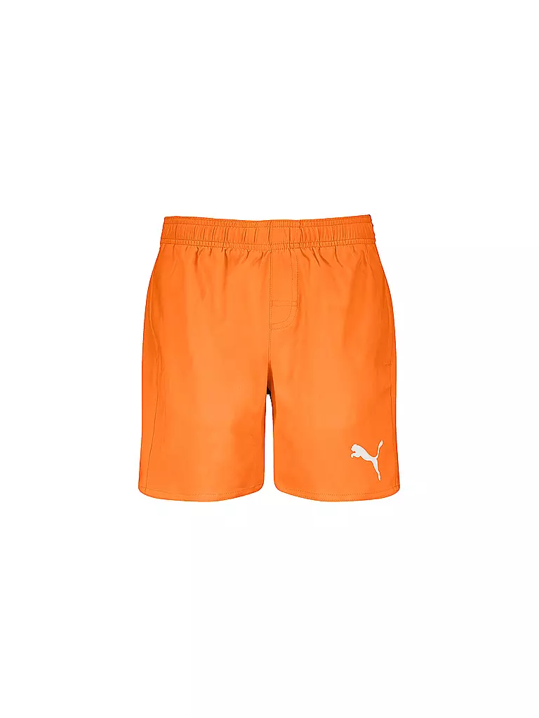 PUMA | Short de bain mi-long pour garçon | Orange