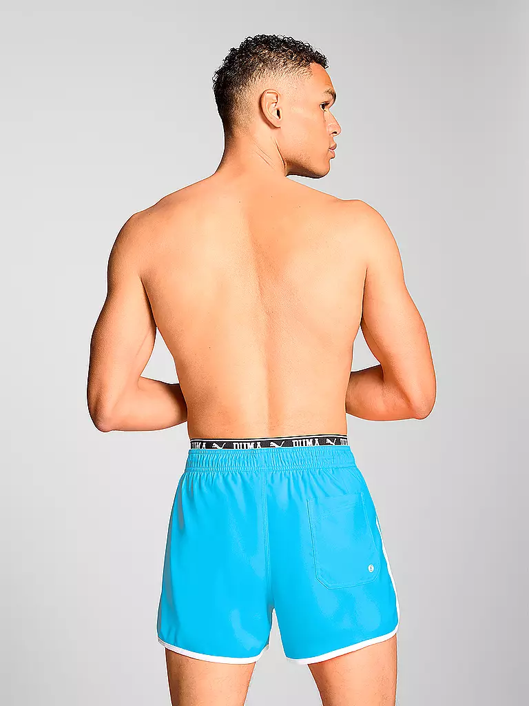 PUMA | Short de bain Track pour homme | Bleu clair