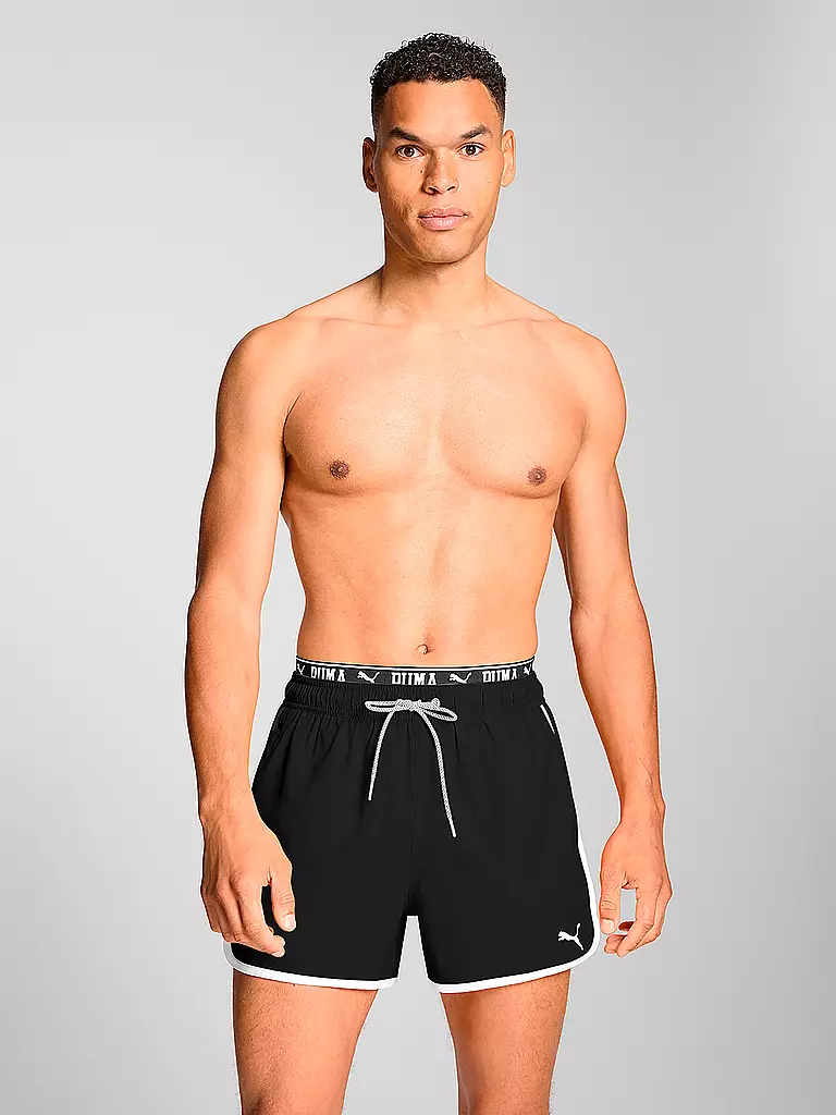 PUMA | Short de bain Track pour hommes | Noir