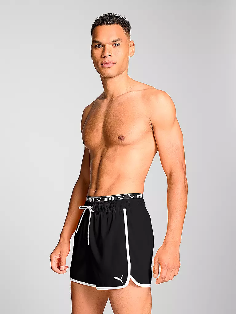 PUMA | Short de bain Track pour hommes | Noir