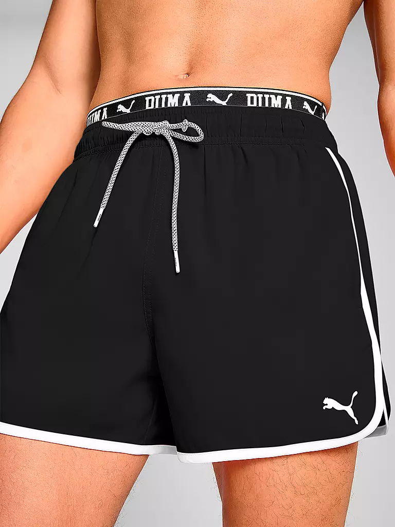 PUMA | Short de bain Track pour hommes | Noir