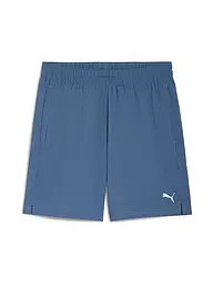 PUMA | Short de fitness pour homme TAD FOUNDATIONS 7 WOVEN | Bleu clair