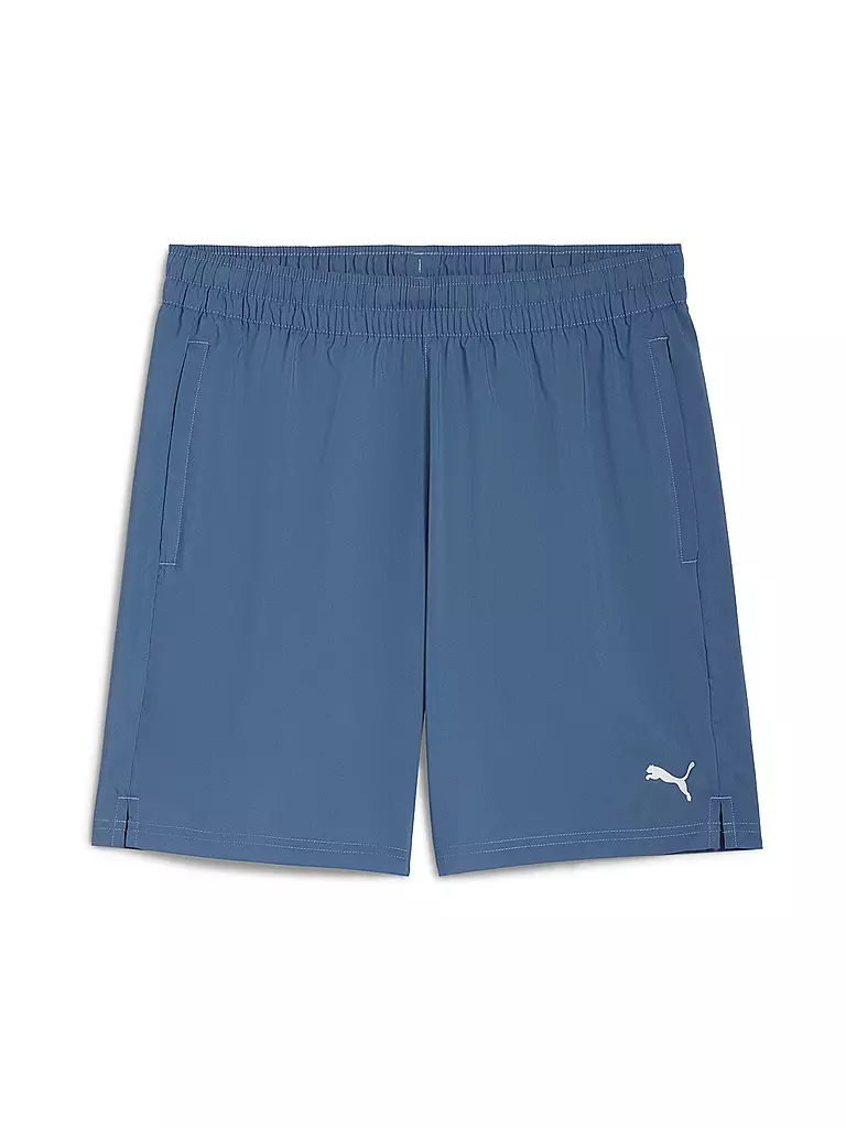 PUMA | Short de fitness pour homme TAD FOUNDATIONS 7 WOVEN | Bleu clair