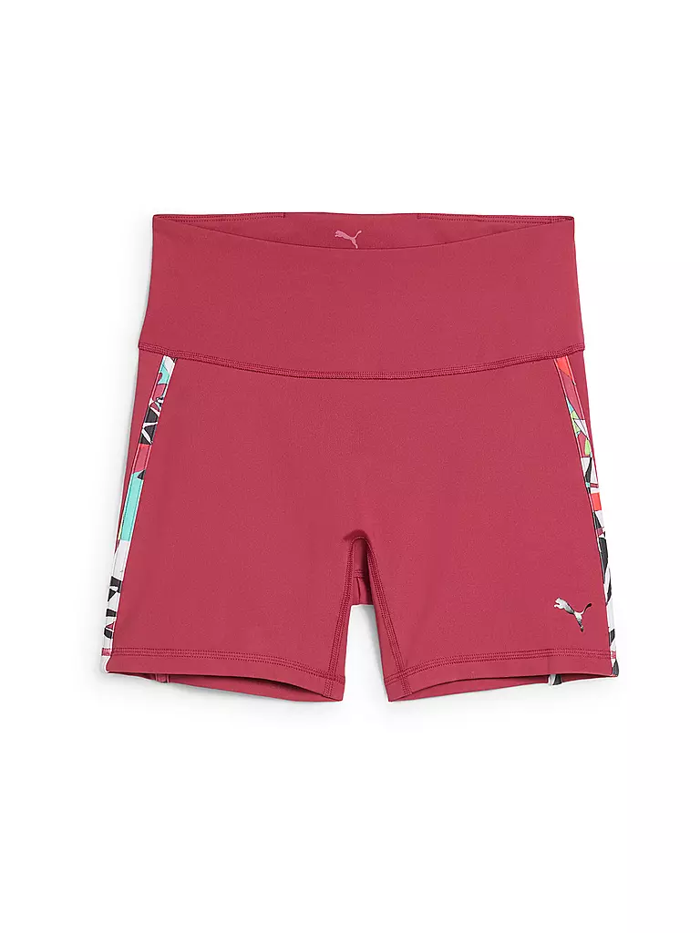 PUMA | Short de fitness tropical 5" pour femmes | Rouge
