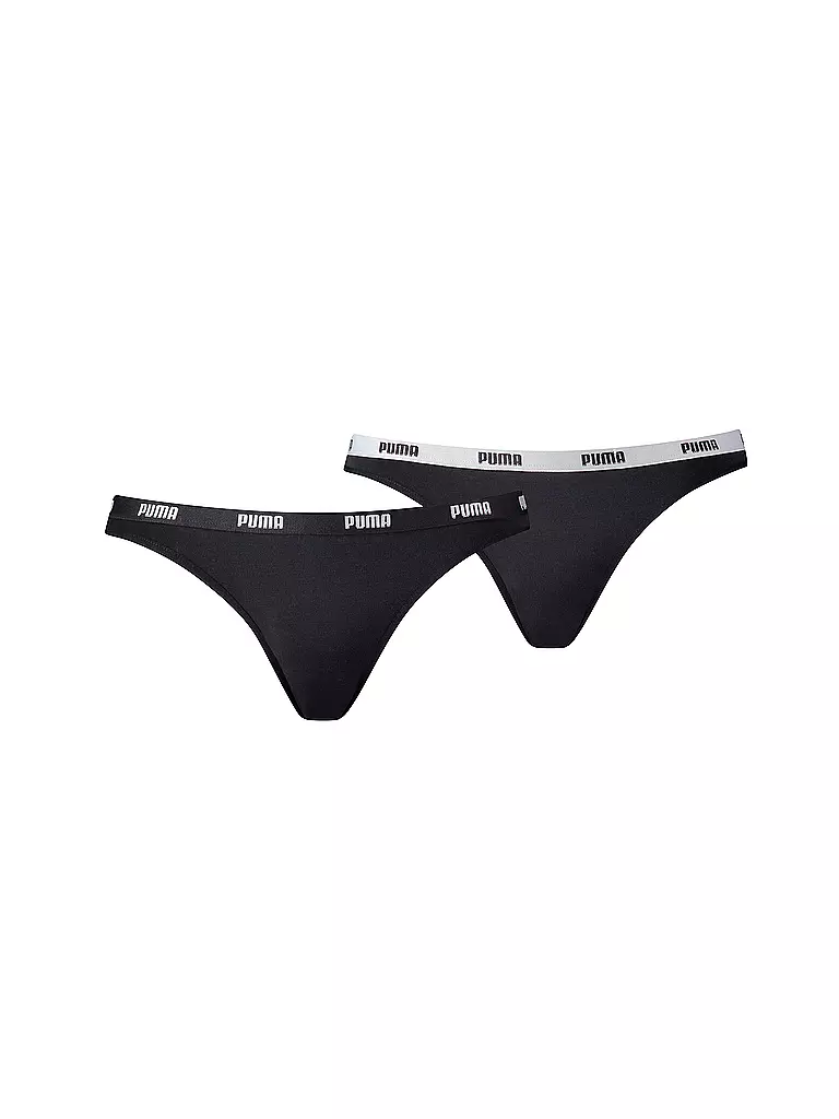 PUMA | Slip bikini femme lot de 2 | Noir