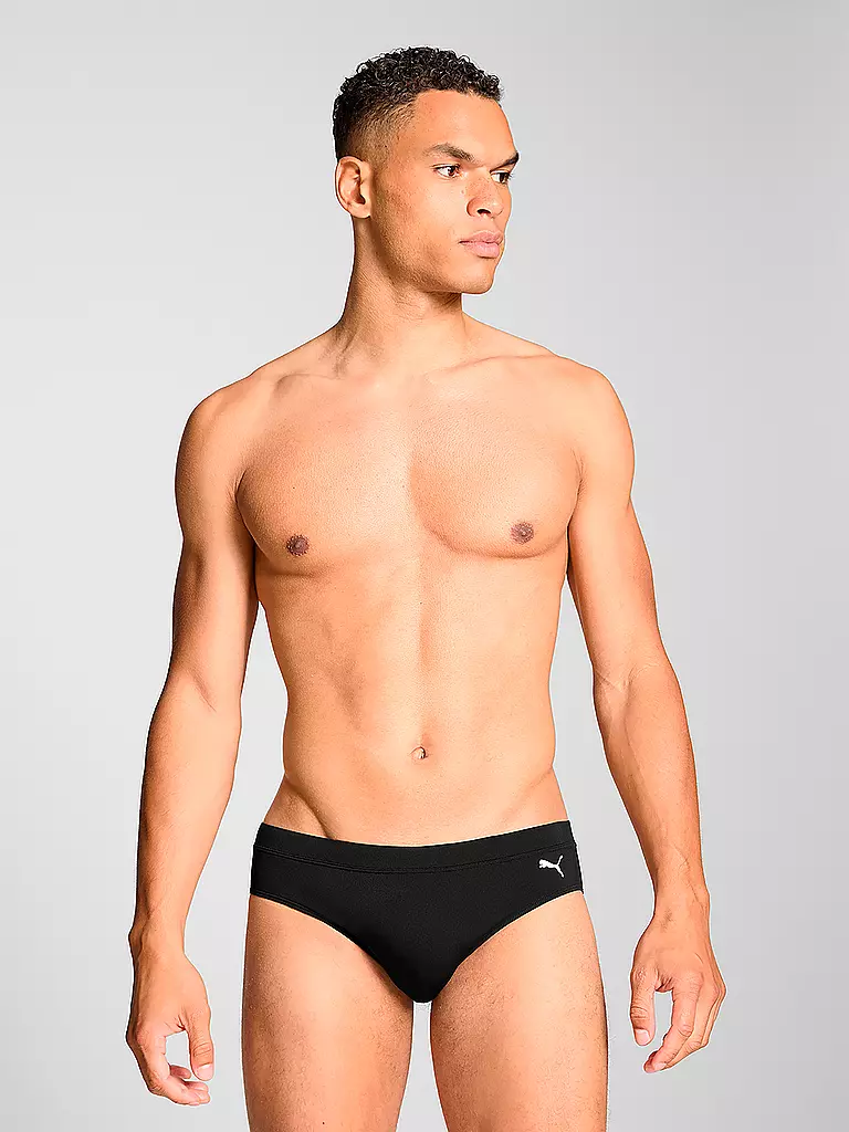 PUMA | Slip de bain classique pour hommes | Noir