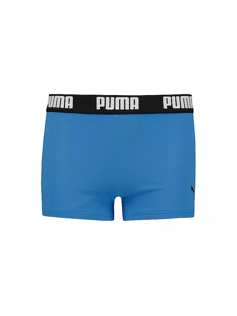 PUMA | Slip de bain garçon à jambes Logo Trunk | Bleu