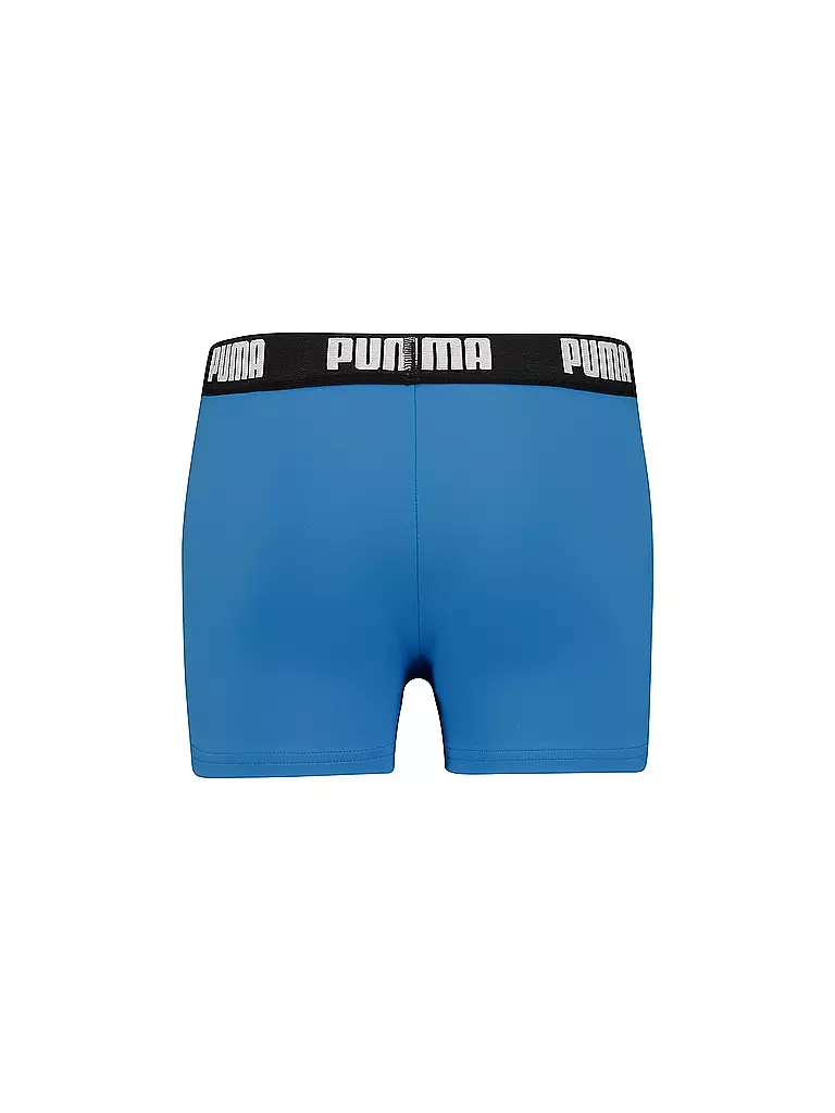 PUMA | Slip de bain garçon à jambes Logo Trunk | Bleu