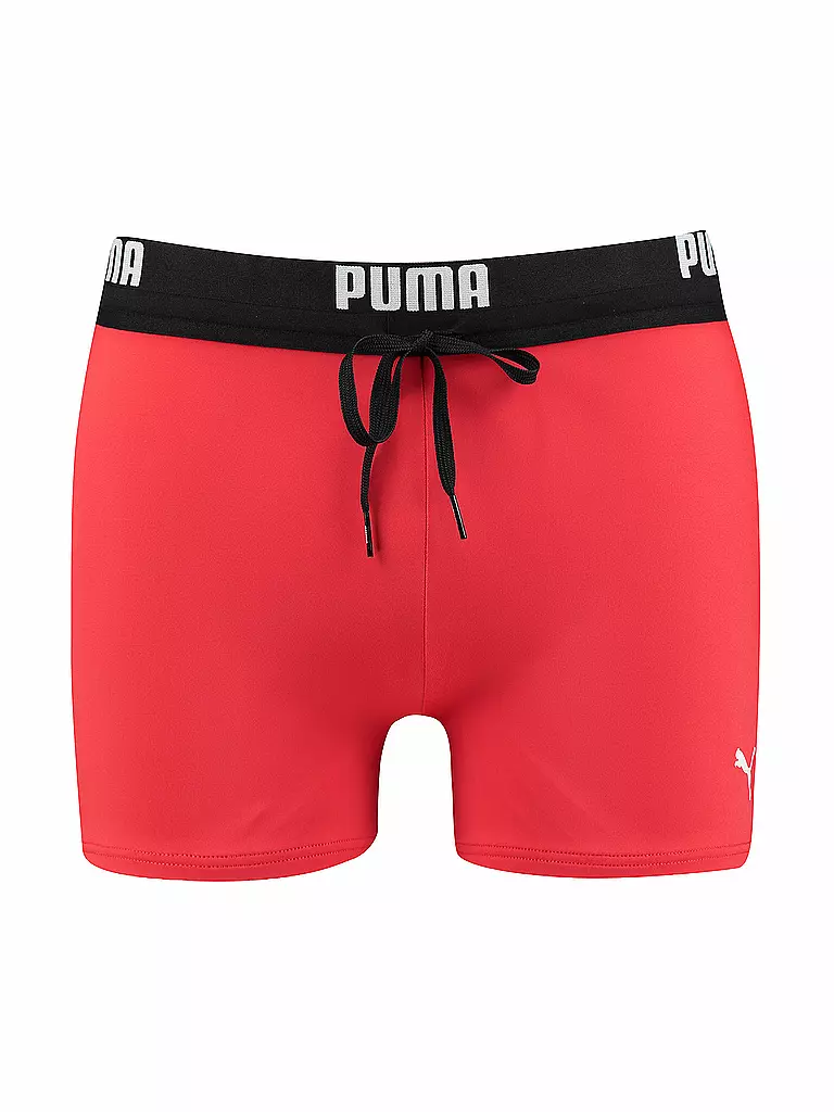 PUMA | Slip de bain homme à jambes | Rouge
