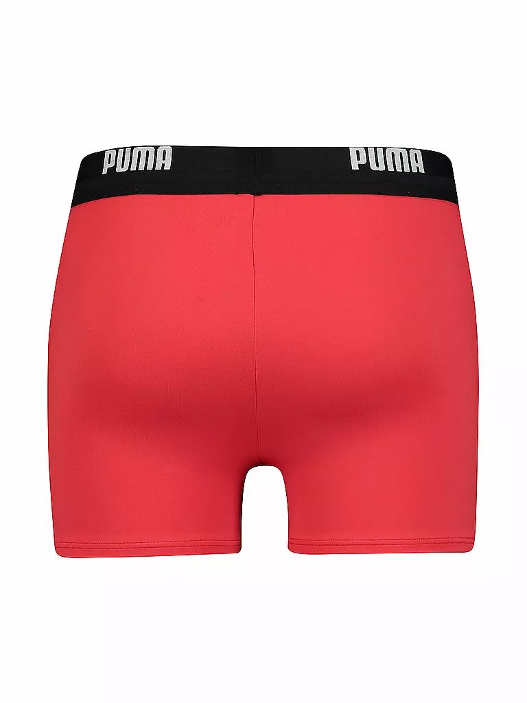 PUMA | Slip de bain homme à jambes | Rouge