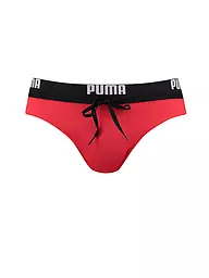 PUMA | Slip de bain homme | Rouge