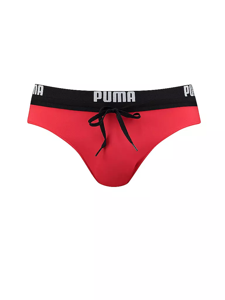PUMA | Slip de bain homme | Rouge