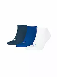 PUMA | Socquettes unies lot de 3 | Bleu