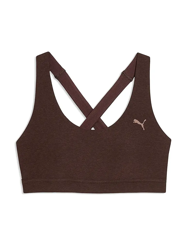 PUMA | Soutien-gorge de sport CLOUDSPUN maintien moyen pour femmes | Marron