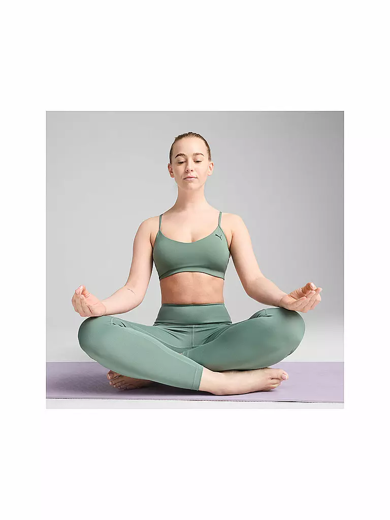 PUMA | Soutien-gorge de sport femme Move à maintien léger | Vert clair